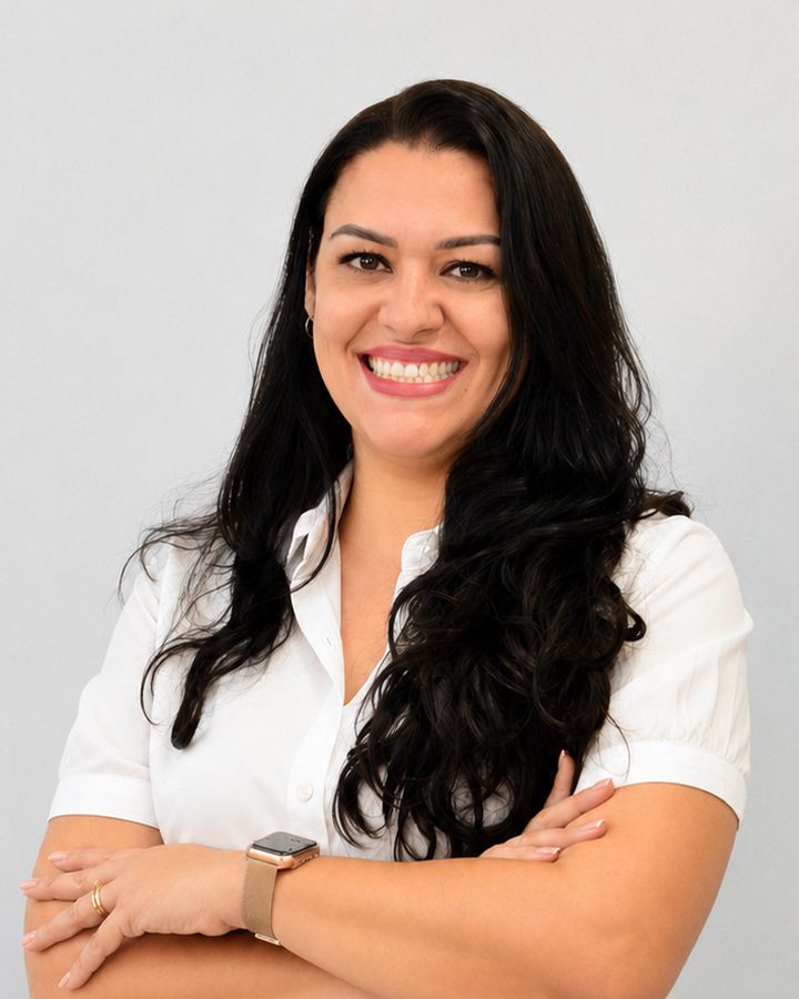Retrato de Angélica Fonseca, fundadora da Mentoteen